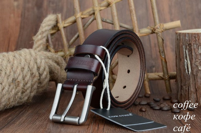 High quality luxury Cow genuine leather belt