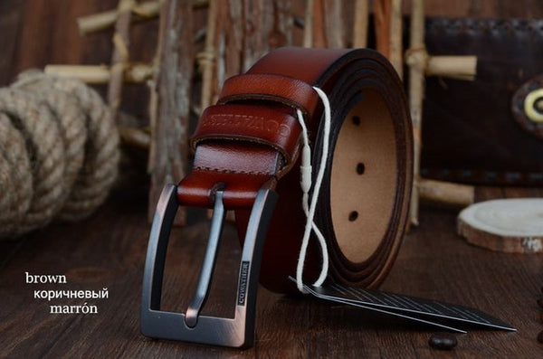 New designer pin buckle ceinture mens belts