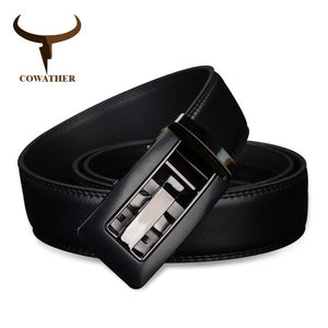 2019 Automatic Buckle Genuine Leather men Belts