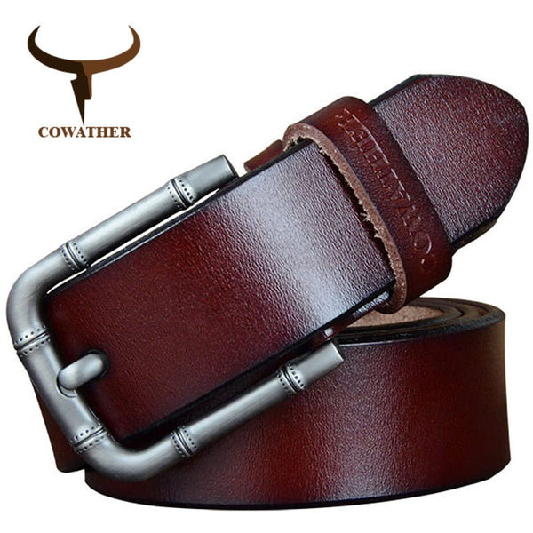 High quality alloy pin buckle male straps