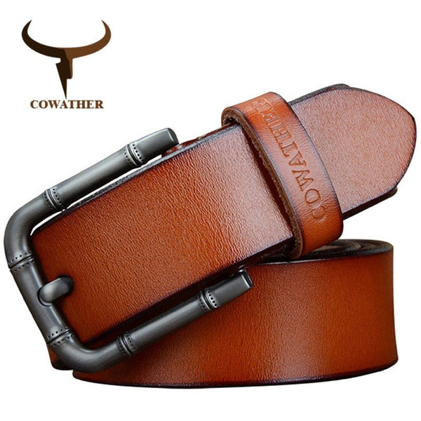 High quality alloy pin buckle male straps