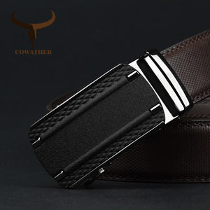 Male Strap Cow skin Straps Alloy Automatic Buckle