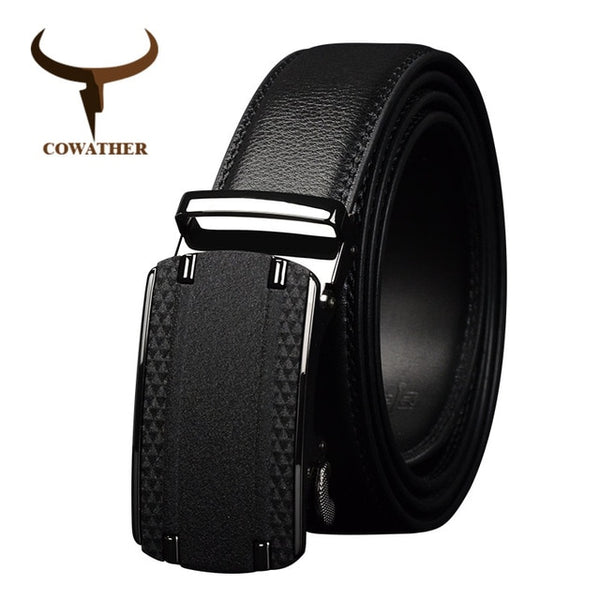 Male Strap Cow skin Straps Alloy Automatic Buckle