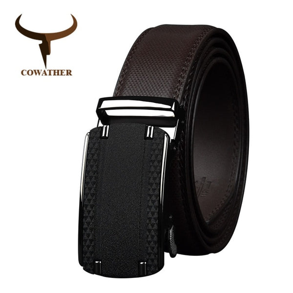 Male Strap Cow skin Straps Alloy Automatic Buckle