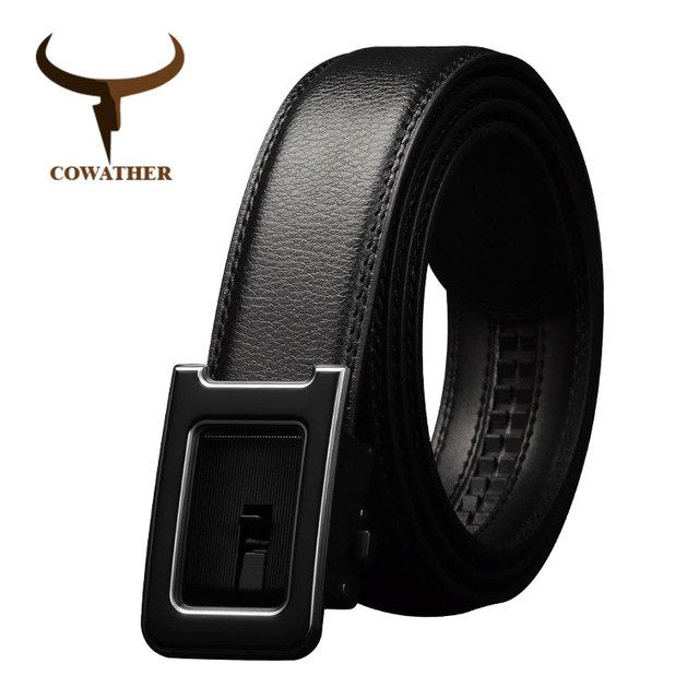 Male waist strap top quality cowhide belts for men